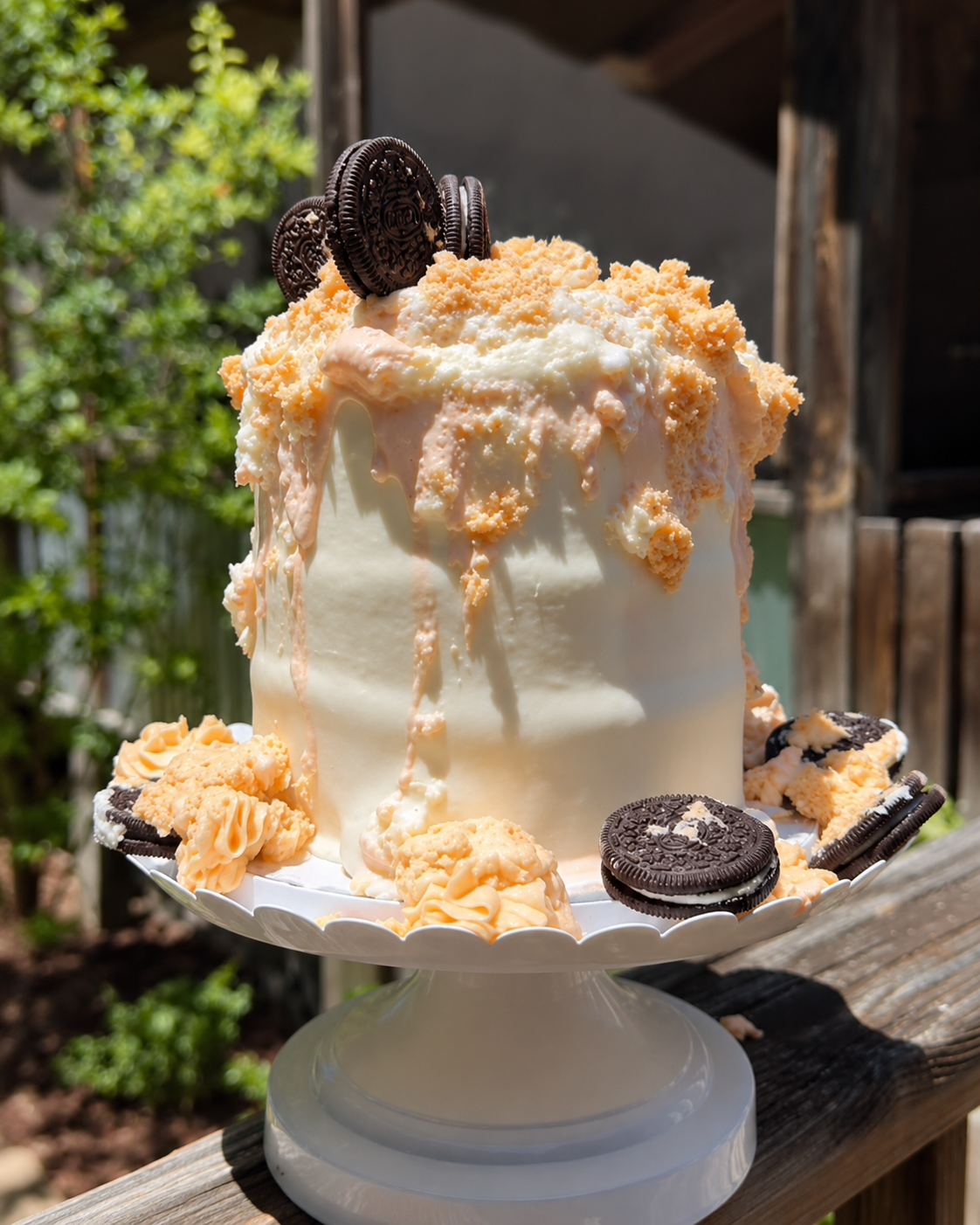 Pastel elaborado con Butterganache